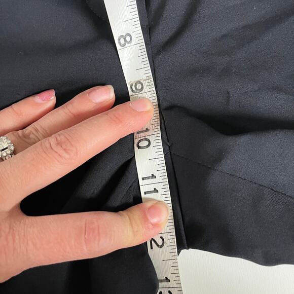 3.1 Phillip Lim Womens Mid-Rise Split Hem Jogger Pants Black Navy Size 2 - Picture 11 of 13